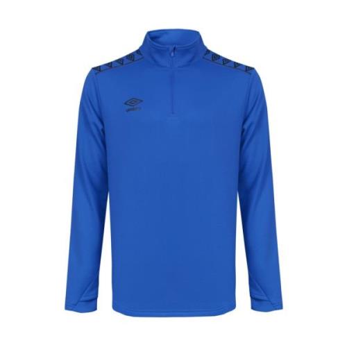 Teamwear Half Zip Sweatshirt Umbro , Blue , Heren