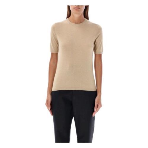 Zijde Kasjmier Trui Avena Gebreide Kleding Max Mara , Beige , Dames