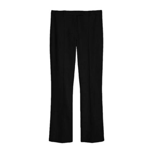 Rechte Pijp Broek Max Mara , Black , Dames