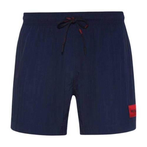 Sneldrogende heren zwemshorts Hugo Boss , Blue , Heren