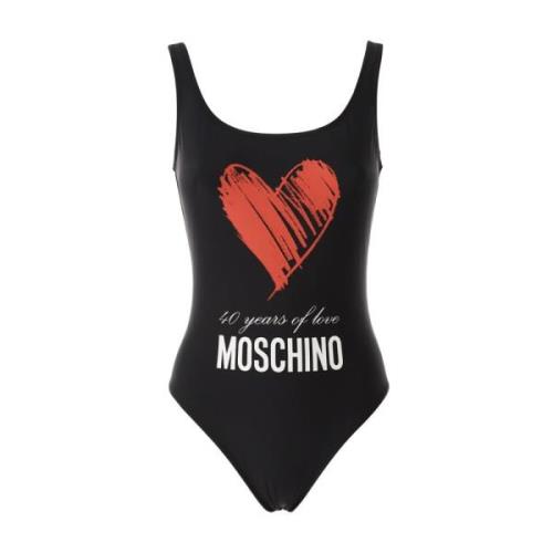 40 Jaar Liefde Badpak Moschino , Black , Dames