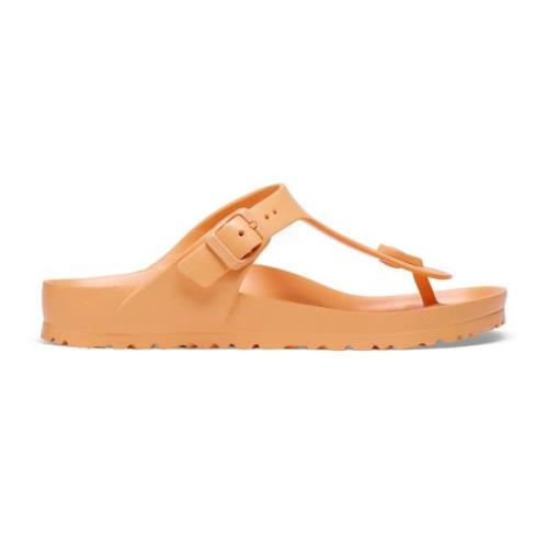 Zomercomfort Slides Birkenstock , Orange , Heren