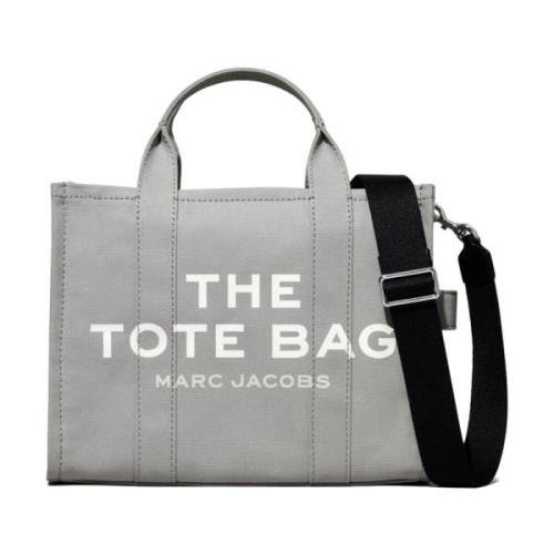 Iconische Kleine Tote Tas in Grijs Marc Jacobs , Gray , Dames