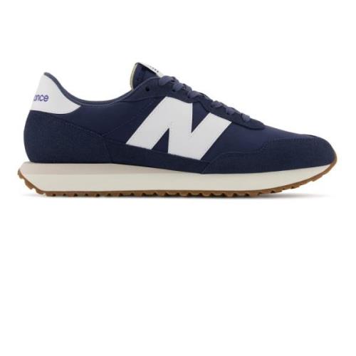 Suede Mesh Sneakers New Balance , Blue , Heren