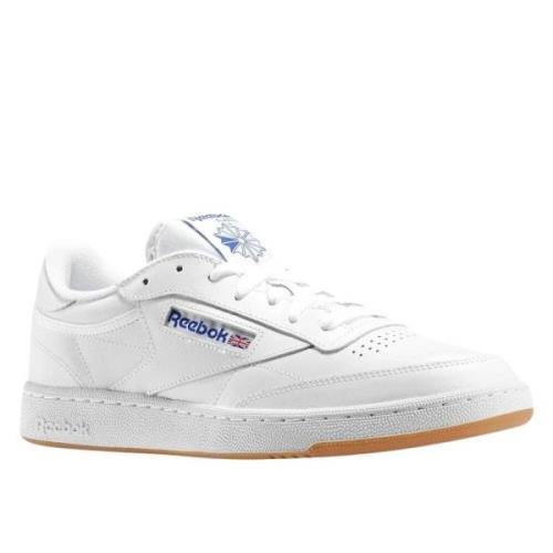 Lichtgewicht sportschoenen met leren bovenwerk Reebok , White , Heren