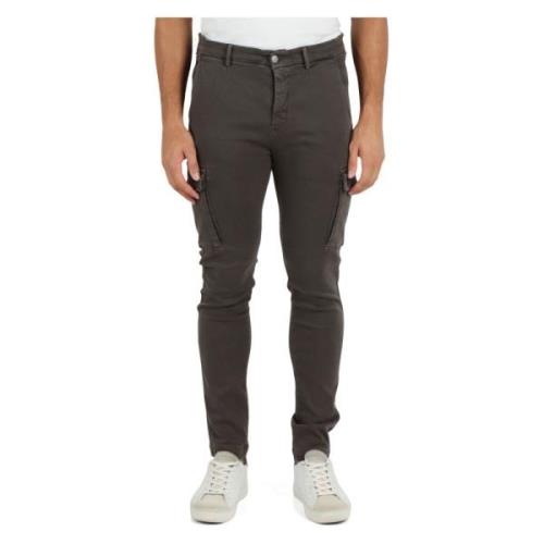 Cargo Color Edition Hyperflex Slim Fit Jeans Replay , Brown , Heren