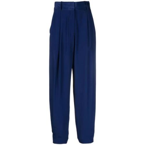 Pegged Two Pocket Pants Rochas , Blue , Dames