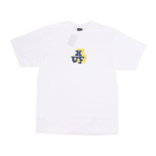 Remix Tee White T-shirt HUF , White , Heren