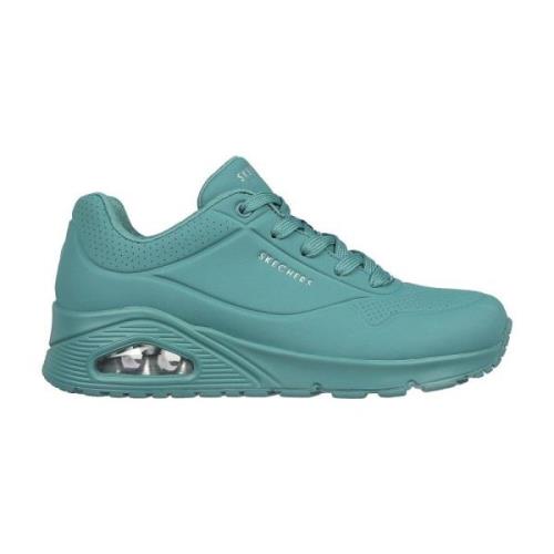 Actieve Damessneakers met Memory Foam Skechers , Blue , Dames