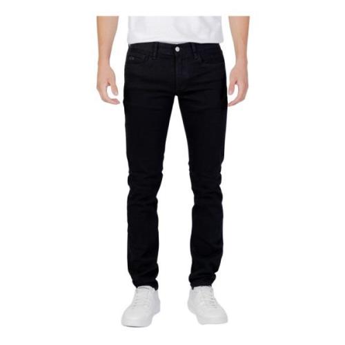 Zwarte ritsjeans herfst/winter mannen Armani Exchange , Black , Heren