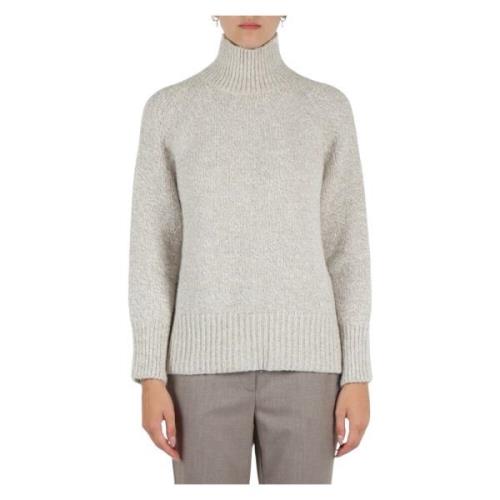 Mohair Raglan Trui met Pailletten Marella , Gray , Dames