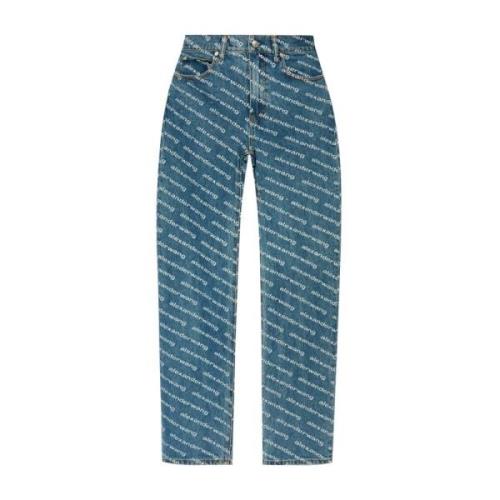 Stijlvolle Denim Jeans Alexander Wang , Blue , Dames