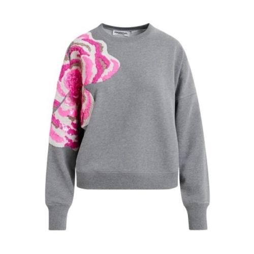 Paillet Sweatshirt Essentiel Antwerp , Gray , Dames