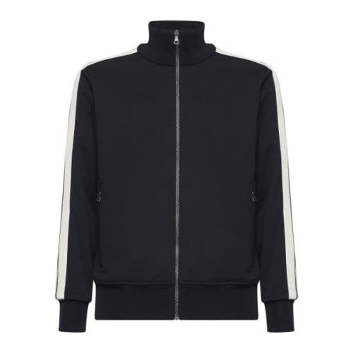 Zwart Track Jacket met Logo Palm Angels , Black , Heren