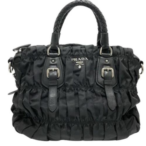 Pre-owned Fabric prada-bags Prada Vintage , Black , Dames