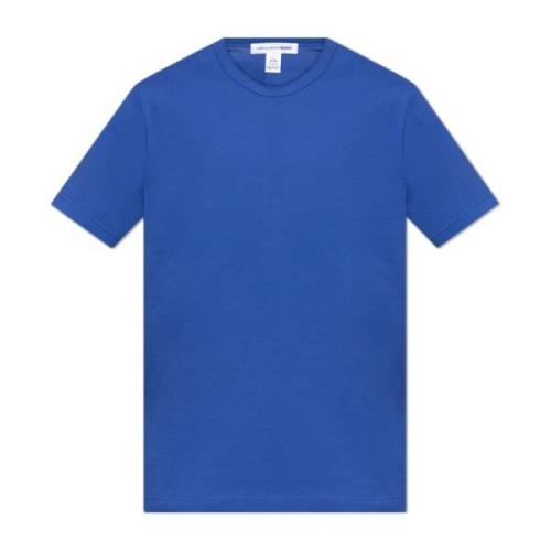 T-shirt met logo Comme des Garçons , Blue , Heren