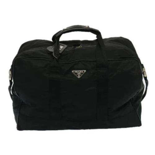 Pre-owned Fabric travel-bags Prada Vintage , Black , Dames