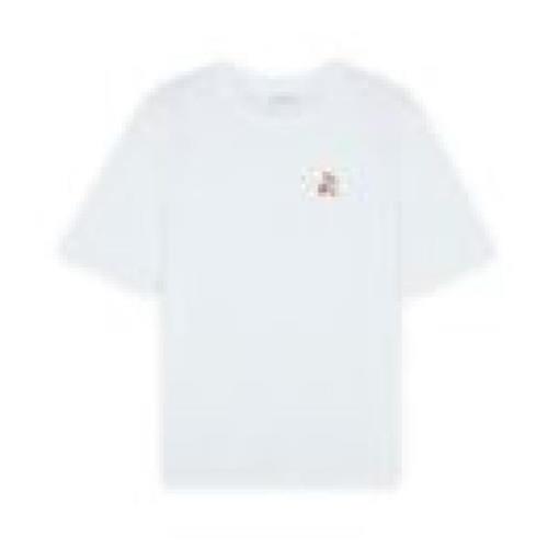 Stijlvolle T-shirts en Polos Maison Kitsuné , White , Dames