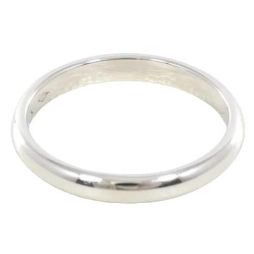 Pre-owned Platinum rings Cartier Vintage , Gray , Unisex