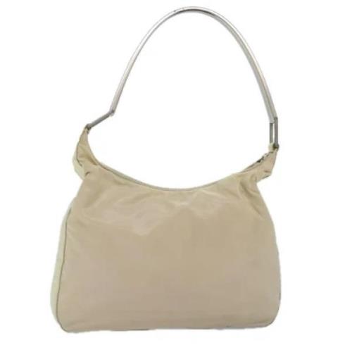 Pre-owned Fabric prada-bags Prada Vintage , Beige , Dames