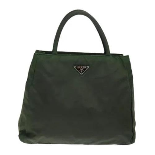 Pre-owned Fabric prada-bags Prada Vintage , Green , Dames