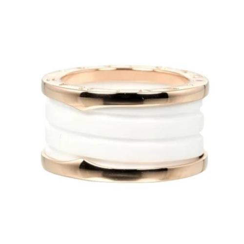 Pre-owned Rose Gold rings Bvlgari Vintage , Yellow , Unisex