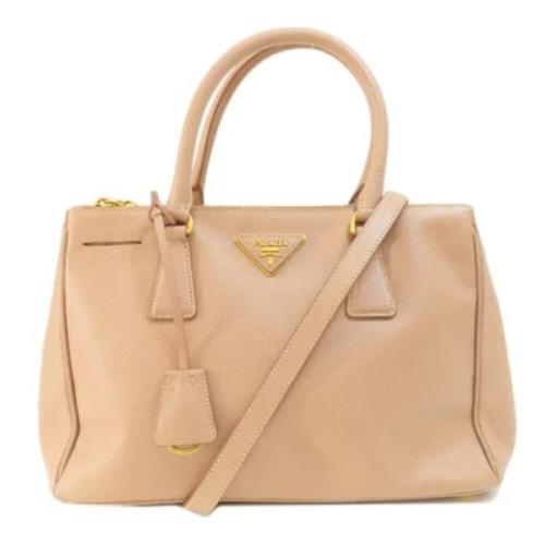 Pre-owned Leather prada-bags Prada Vintage , Pink , Dames