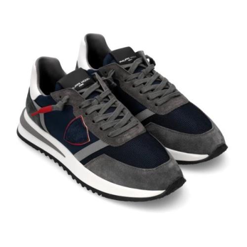 Tropez 2.1 Low Man Anthracite Blauw Philippe Model , Multicolor , Here...