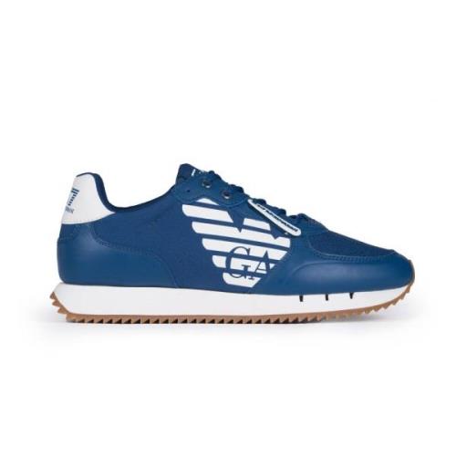 Stijlvolle herensportschoenen Emporio Armani EA7 , Blue , Heren