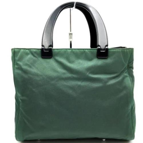 Pre-owned Fabric prada-bags Prada Vintage , Green , Dames