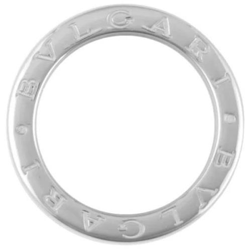 Pre-owned White Gold rings Bvlgari Vintage , Gray , Dames