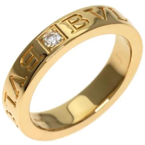 Pre-owned Yellow Gold rings Bvlgari Vintage , Yellow , Dames