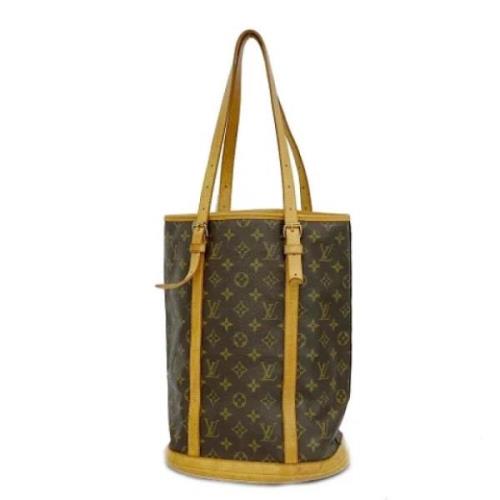 Pre-owned Fabric totes Louis Vuitton Vintage , Brown , Dames