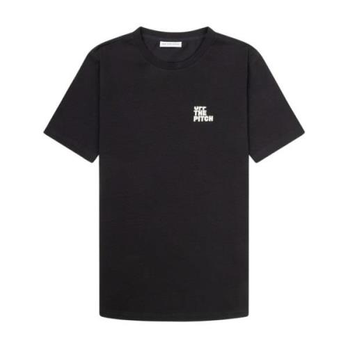 Zwart Slim Fit T-Shirt Heren Off The Pitch , Black , Heren