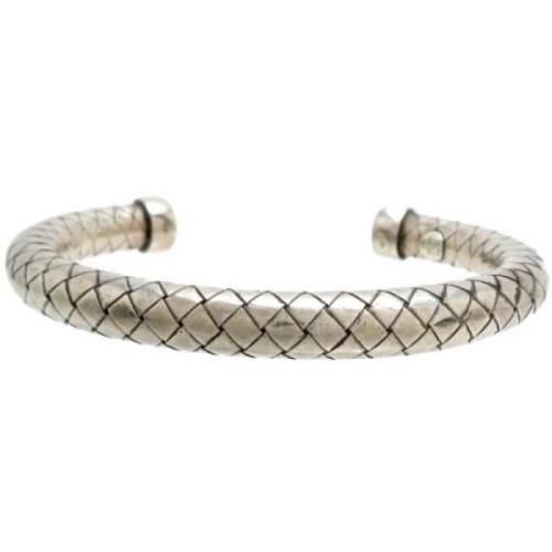 Pre-owned Silver bracelets Bottega Veneta Vintage , Gray , Dames