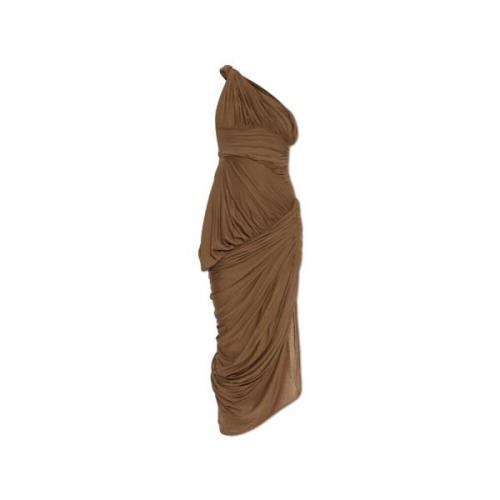 Jurk Lido Rick Owens , Brown , Dames