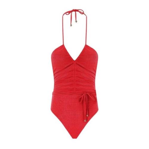 Cassandra Koraal Badpak Max Mara , Red , Dames