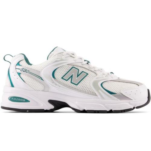 Retro Style Sneakers met Abzorb Systeem New Balance , White , Unisex