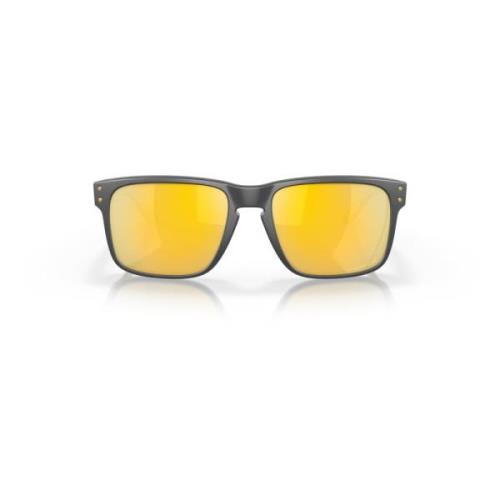 Lichtgewicht zonnebril met verbeterde lenzen Oakley , Black , Unisex