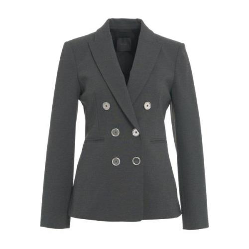 Double-breasted blazer Alexia Pinko , Gray , Dames