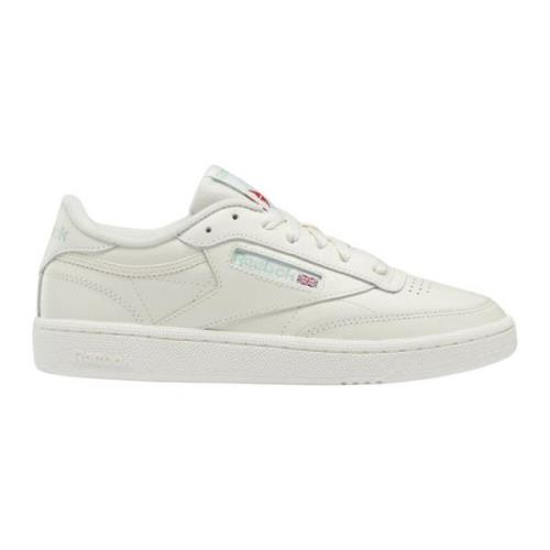 Retro Leren Sneakers Lichtgewicht Comfort Reebok , White , Dames