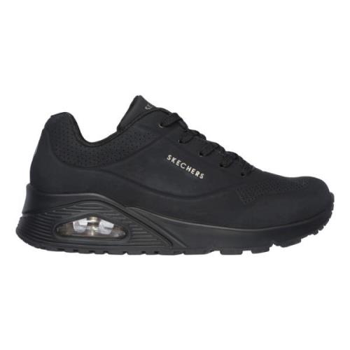 Actieve Damessneakers met Memory Foam Skechers , Black , Dames