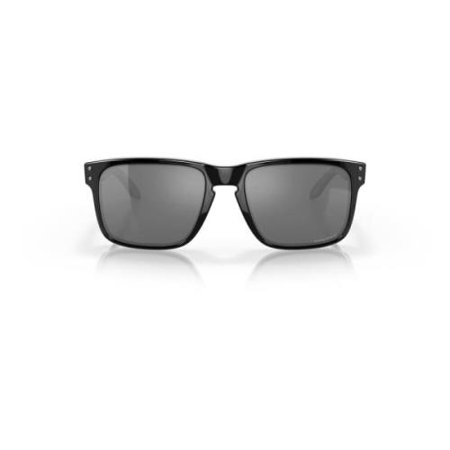 Zwarte Holbrook Zonnebril Oakley , Black , Unisex