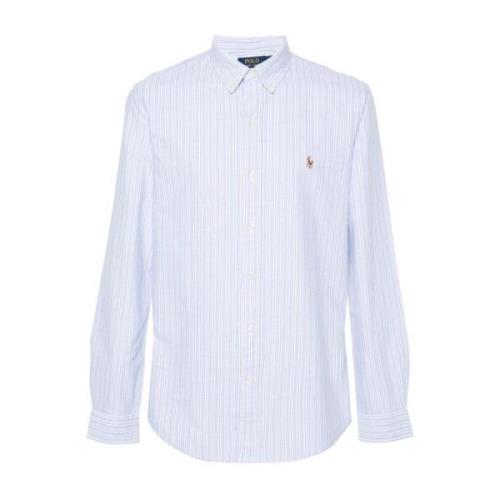 Blauwe Shirts voor Mannen Aw24 Ralph Lauren , Blue , Heren