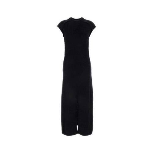 Elegant Wool Blend Dress Jil Sander , Black , Dames