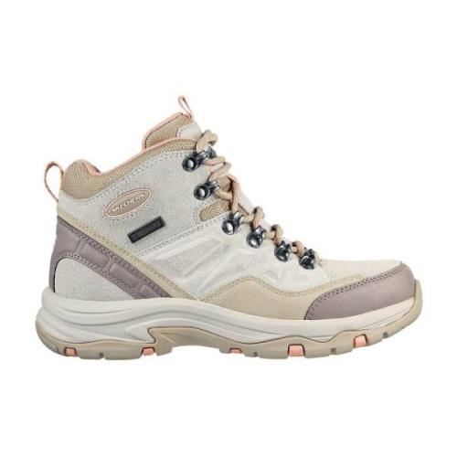 Dames Outdoor Suède Schoenen Skechers , Beige , Dames