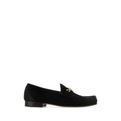 Stijlvolle Loafers voor Mannen Tom Ford , Black , Heren