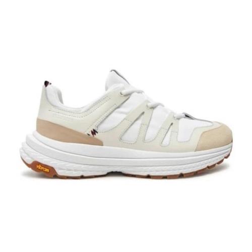 Ecru Fabric Runner Sneakers Tommy Hilfiger , Multicolor , Dames