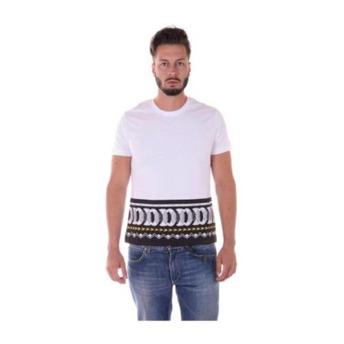 Jersey Katoen Sweatshirt Versace Jeans Couture , White , Heren