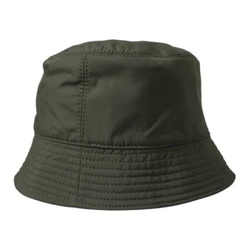 Army Green Polyester Bucket Hat Mannen Dolce & Gabbana , Green , Heren